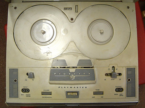 Fidelity Playmaster reel to reel tape recorder
