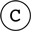 The composition or content copyright symbol (a C in a circle)